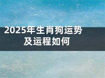 2025年生肖狗运势及运程如何 