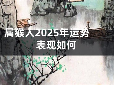 属猴人2025年运势表现如何