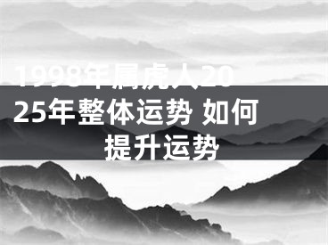 1998年属虎人2025年整体运势 如何提升运势