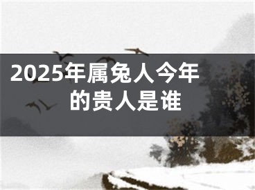 2025年属兔人今年的贵人是谁