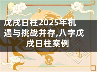 戊戌日柱2025年机遇与挑战并存,八字戊戌日柱案例