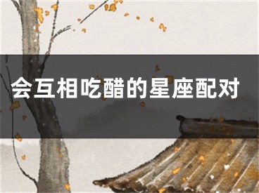 会互相吃醋的星座配对