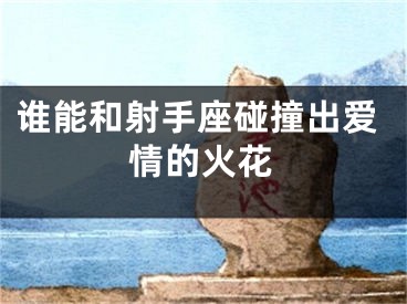 谁能和射手座碰撞出爱情的火花