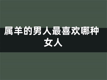 属羊的男人最喜欢哪种女人