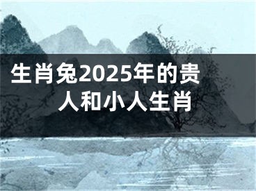 生肖兔2025年的贵人和小人生肖