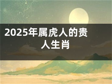 2025年属虎人的贵人生肖