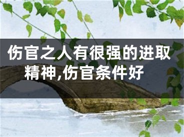 伤官之人有很强的进取精神,伤官条件好