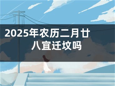 2025年农历二月廿八宜迁坟吗