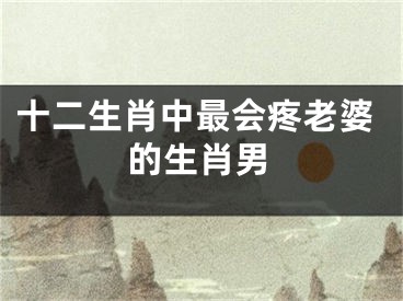 十二生肖中最会疼老婆的生肖男