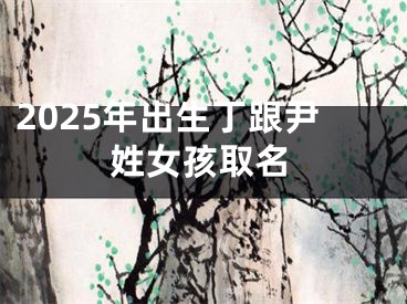 2025年出生丁跟尹姓女孩取名