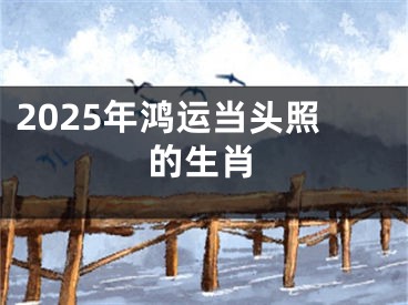 2025年鸿运当头照的生肖