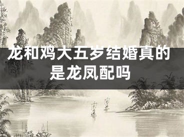 龙和鸡大五岁结婚真的是龙凤配吗