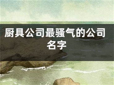 厨具公司最骚气的公司名字