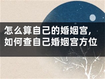 怎么算自己的婚姻宫,如何查自己婚姻宫方位