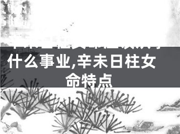辛未日柱女命应该从事什么事业,辛未日柱女命特点