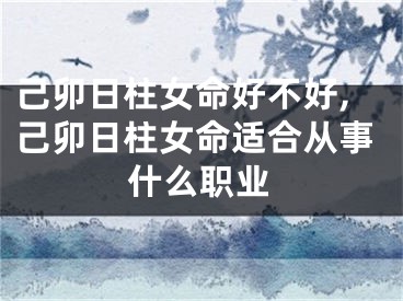 己卯日柱女命好不好,己卯日柱女命适合从事什么职业