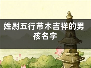 姓尉五行带木吉祥的男孩名字