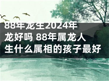 88年龙生2024年龙好吗 88年属龙人生什么属相的孩子最好