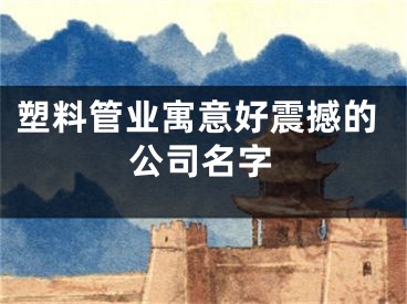 塑料管业寓意好震撼的公司名字