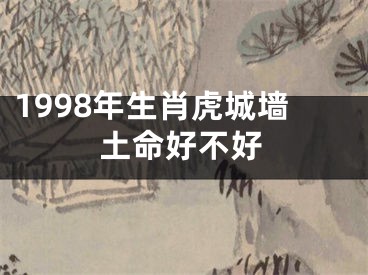 1998年生肖虎城墙土命好不好