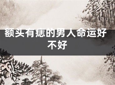 额头有痣的男人命运好不好