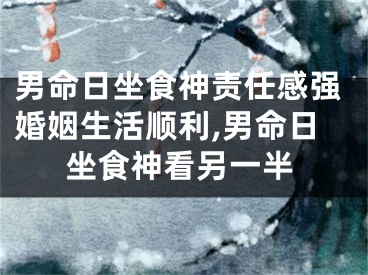 男命日坐食神责任感强婚姻生活顺利,男命日坐食神看另一半