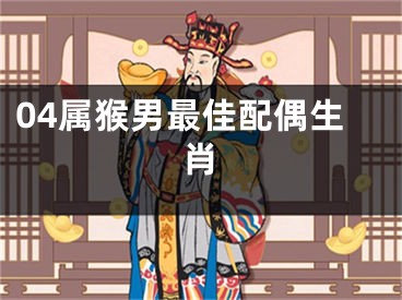 04属猴男最佳配偶生肖
