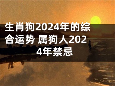 生肖狗2024年的综合运势 属狗人2024年禁忌