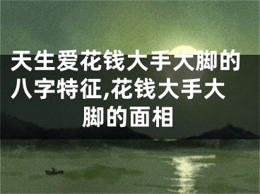 天生爱花钱大手大脚的八字特征,花钱大手大脚的面相