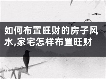 如何布置旺财的房子风水,家宅怎样布置旺财