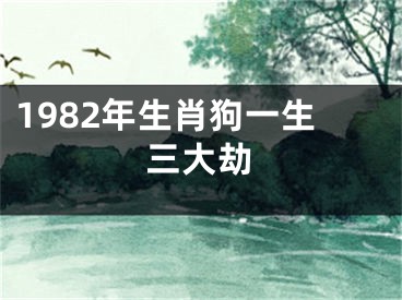 1982年生肖狗一生三大劫