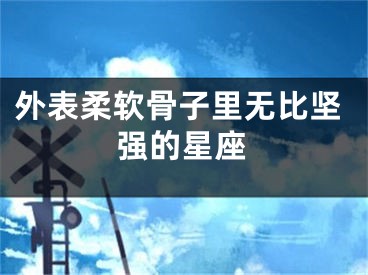 外表柔软骨子里无比坚强的星座