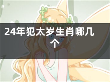 24年犯太岁生肖哪几个
