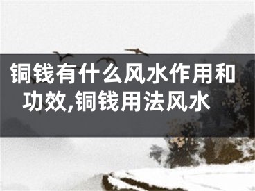 铜钱有什么风水作用和功效,铜钱用法风水