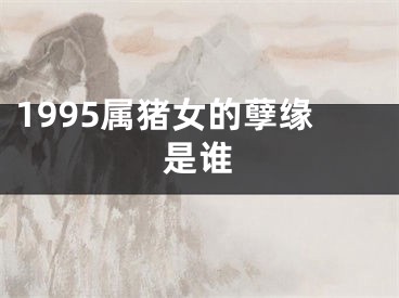 1995属猪女的孽缘是谁