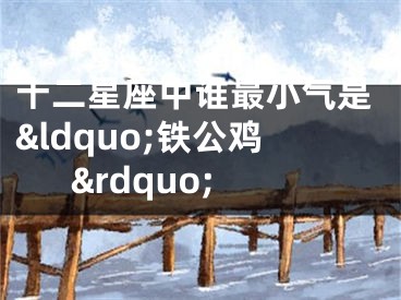十二星座中谁最小气是&ldquo;铁公鸡&rdquo;