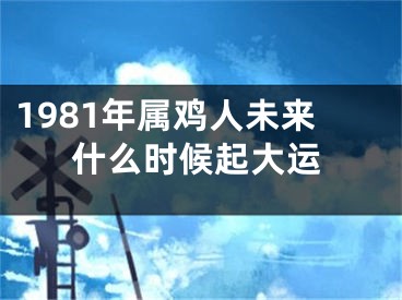 1981年属鸡人未来什么时候起大运