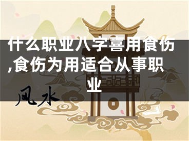 什么职业八字喜用食伤,食伤为用适合从事职业