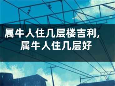 属牛人住几层楼吉利,属牛人住几层好