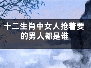 十二生肖中女人抢着要的男人都是谁
