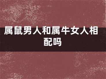 属鼠男人和属牛女人相配吗