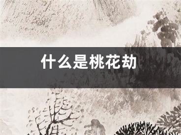 什么是桃花劫