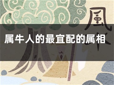 属牛人的最宜配的属相