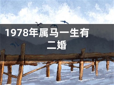 1978年属马一生有二婚