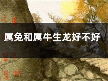 属兔和属牛生龙好不好