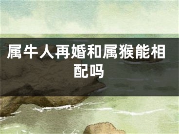 属牛人再婚和属猴能相配吗