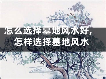 怎么选择墓地风水好,怎样选择墓地风水