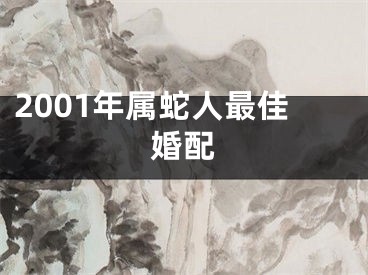 2001年属蛇人最佳婚配