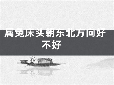 属兔床头朝东北方向好不好 