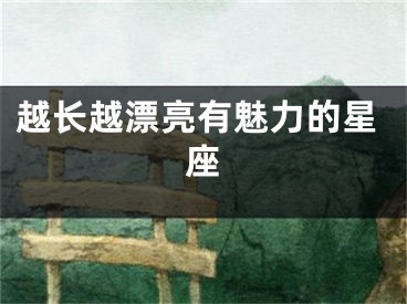 越长越漂亮有魅力的星座